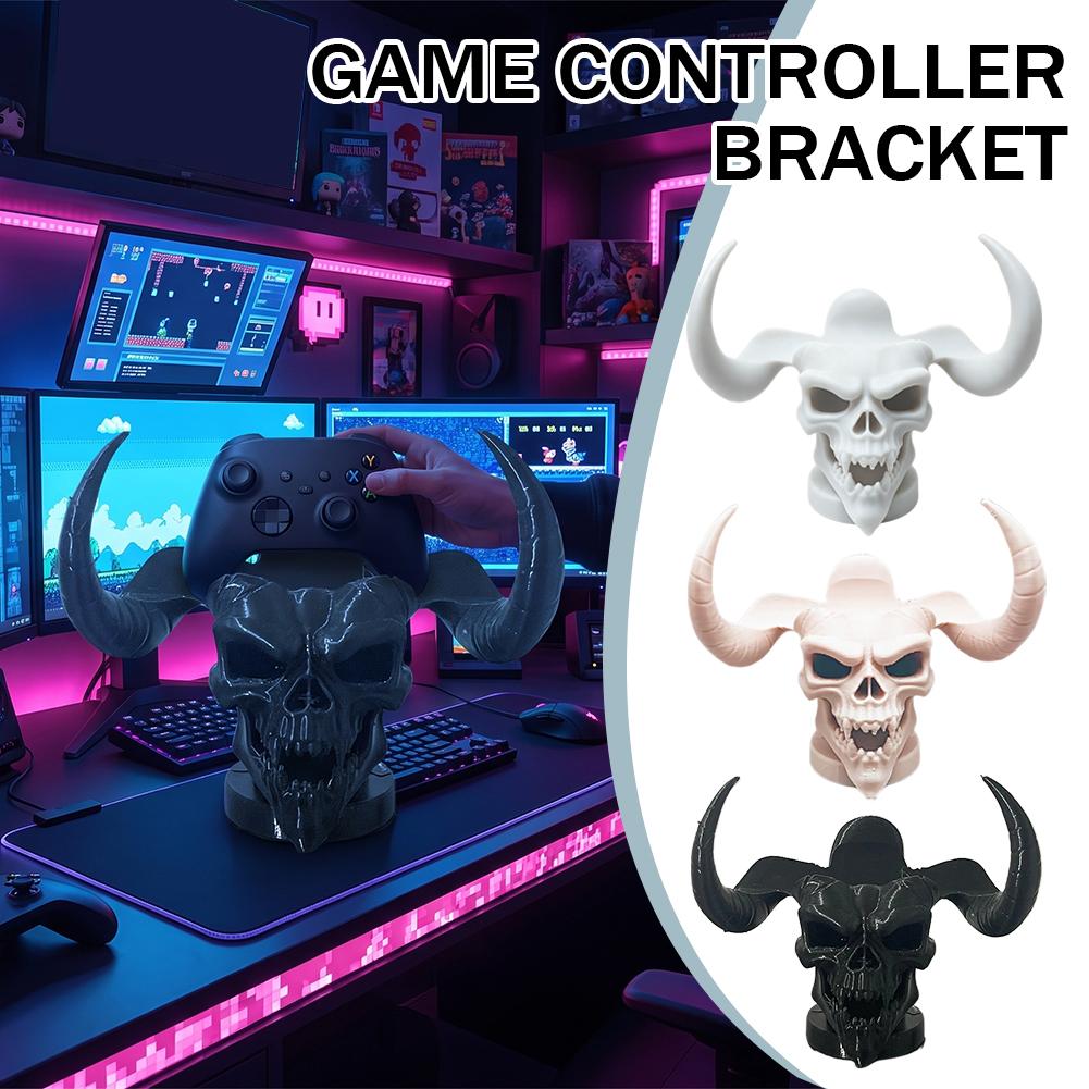 Accessories For Your Gaming Room - Eşsiz Şeytan Kafatası Boynuzlu Kontrol Cihazı