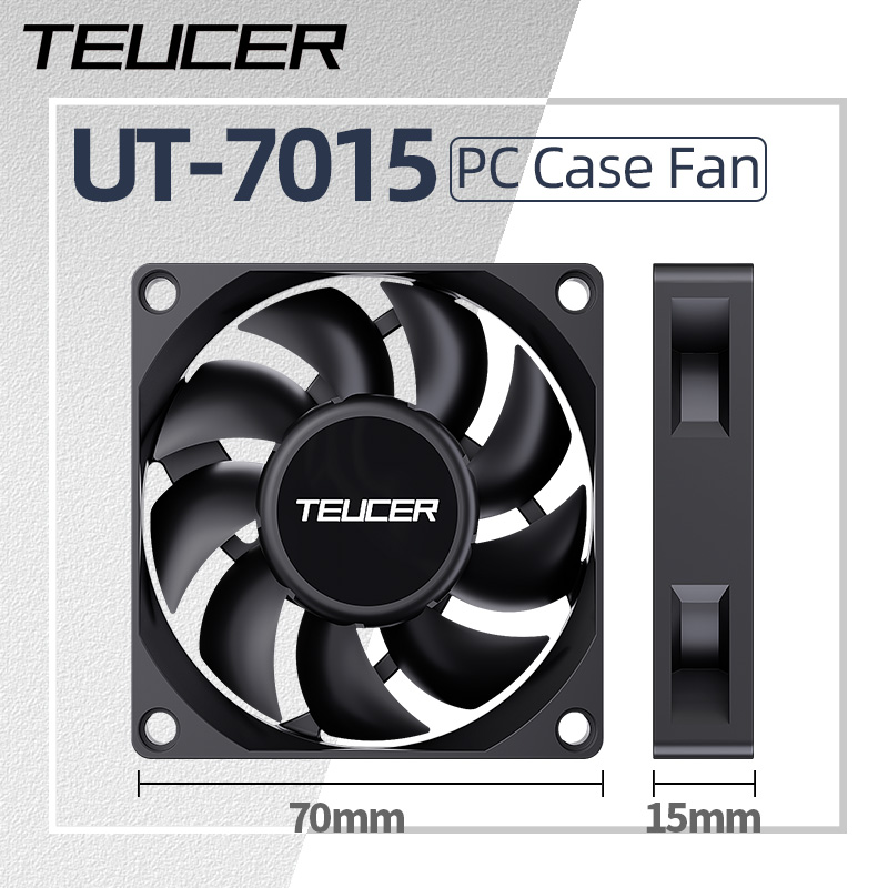 Teucer UT-7015 7cm Şasi Soğutm - Gaming Accessories Rack incelemesi ve fiyatı